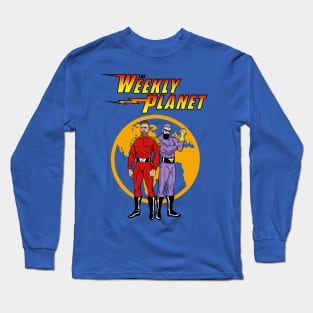 Weekly Planet vs. Defenders of the Earth Long Sleeve T-Shirt